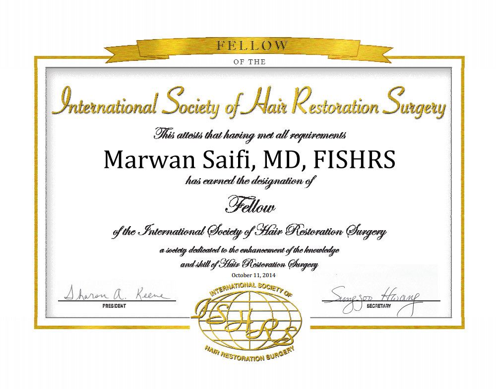 Dr. Marwan Saifi, MD, Qualified Hair Surgeon | Europe Surgery