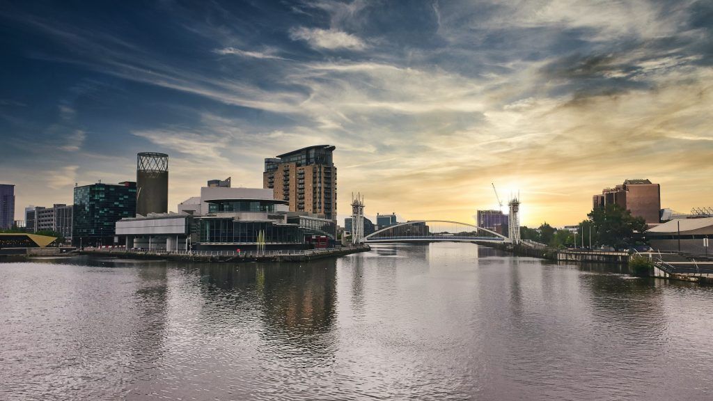 manchester sunset